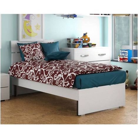 LINEA MODERN LETTO 1P E 1/2 BIAN FRAS 200X131