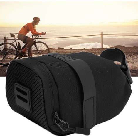 Sacoche de selle étanche BSOUL pour vélo de route et VTT, équipement cycliste noir