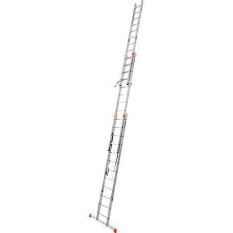 Krause Aluminium-Vielzweckleiter MONTO Tribilo mit Treppenfunktion 9,30 m Viel-/ Mehrzweckleiter (1/3)