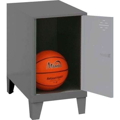 Simonrack Mini Garderobenschrank Metall Anthrazit Grau (1/2)