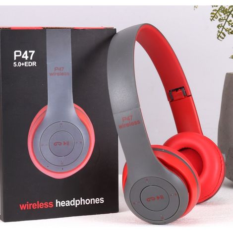 Écouteurs Bluetooth Sport sans Fil pour Mobile (Rouge) (1/5)