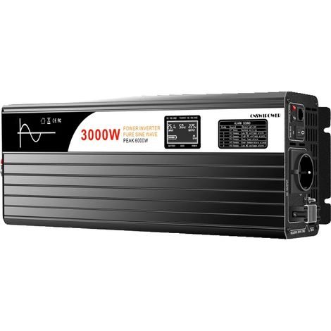 Inverter, onda sinusoidale pura, ventola di raffreddamento intelligente, SP-3000L-1, 48V, 230V (1/2)