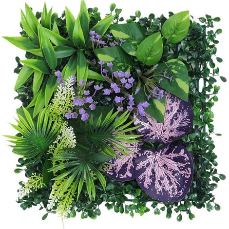 Künstliche Grünwände, Balkonbegrünung, Gartenzäune, künstliche Pflanzen. Auch für Innenwände mit Rankgittern geeignet. Blumen