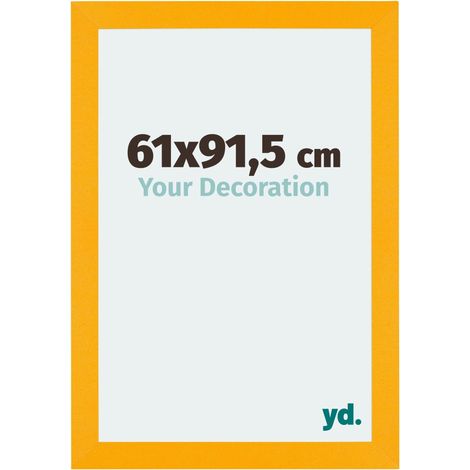 yd. - Cadre photo 61x91.5 - Jaune - MDF - Mura (1/5)