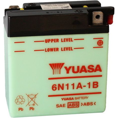 BATTERIA YUASA 6N11A-1B 6V 11 Ah