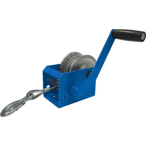 Verricello Manuale Cavo Uniko 907 kg 6 mt