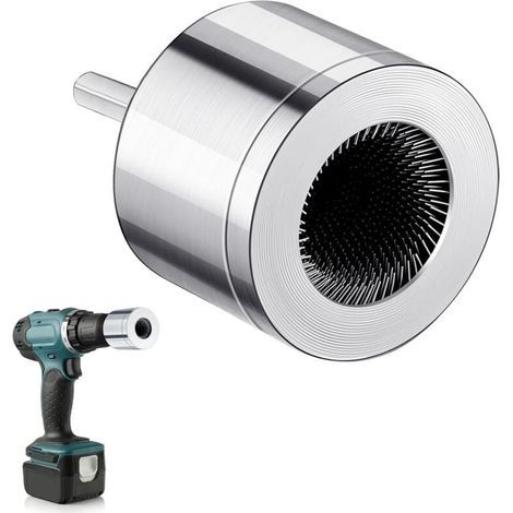 Nettoyeur de tuyaux en cuivre, brosse de nettoyage de tubes de forage en métal, accessoires automobiles (22 mm) (1/4)