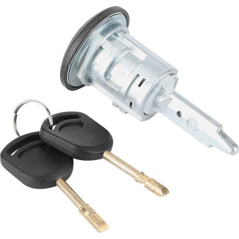 Barillet de Serrure de Porte Avant Droite avec 2 Clés pour Ford Transit MK6 2000-2016 (1/5)