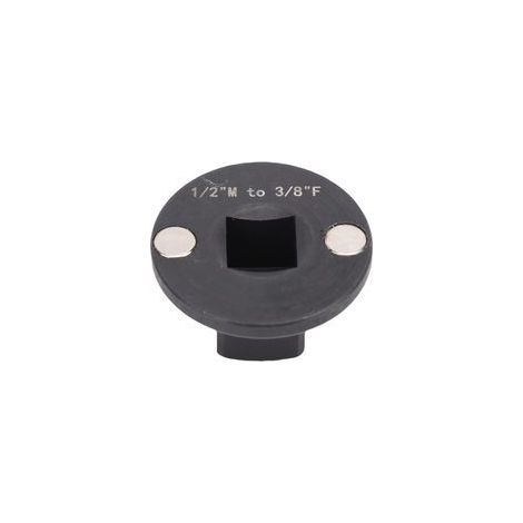 Adaptador de vaso de impacto extraplano, reductor de velocidad, metal de alta resistencia para espacios reducidos, 1/2" M3/8" F