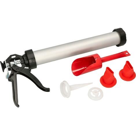 Presse à mortier pour mastics - 600 ml - Avec 3 buses et pelle en métal-NANOTEH (1/5)