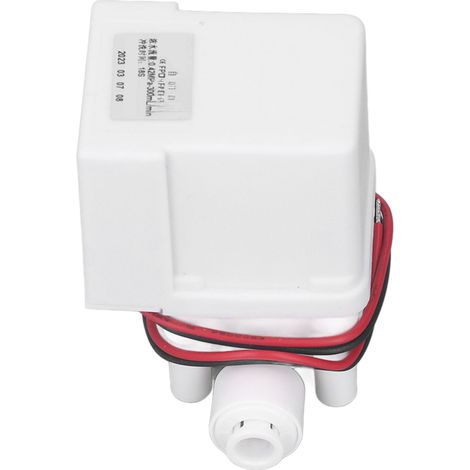 Válvula solenoide de diafragma eléctrica de 24 V CC, para tubería de PE de 1/4 de pulgada, para purificador de agua. (1/5)