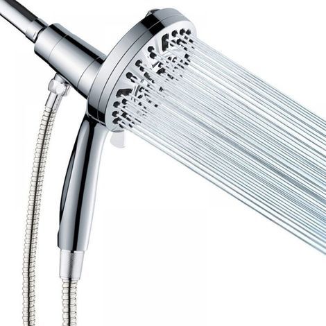 Garden FutureSet de Douche Style Américain avec Aimant et Filtre - Pommeau Main Pressurisé 10 Fonctions