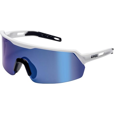 uvex ultrashield 9122885 Schutzbrille inkl. UV-Schutz, mit Antibeschlag-Schutz Schwarz, Weiß EN ISO (1/4)
