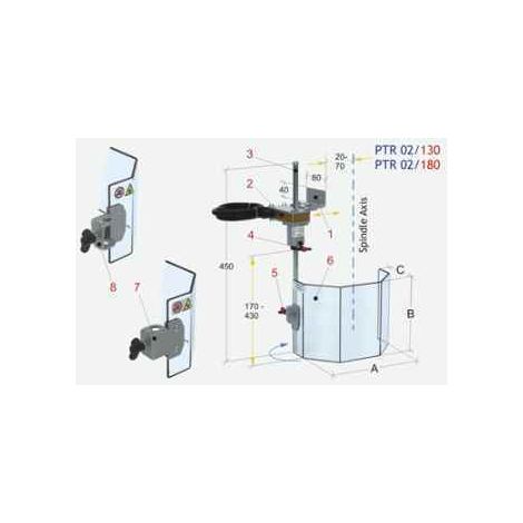 Protector taladro PTR-02/180 OPTIMUM 3002180