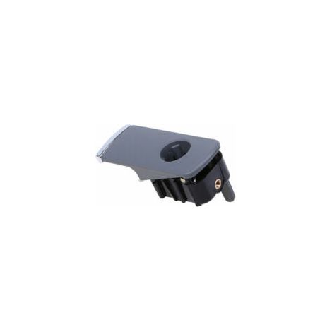 Handschuhfachdeckelgriff aus Kunststoff mit Loch, Ersatzteil für Audi A4 8E B6 B7 8E1857131 – Grau