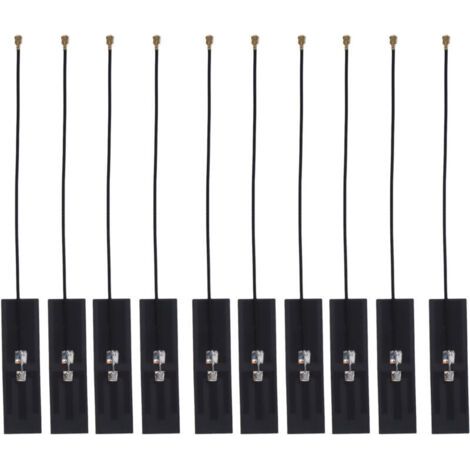 10 pièces antenne FPC intégrée 2 fréquences flexibles pour routeur WiFi Bluetooth NZ‑2.4G/5.8G‑FPC‑003 (1/5)