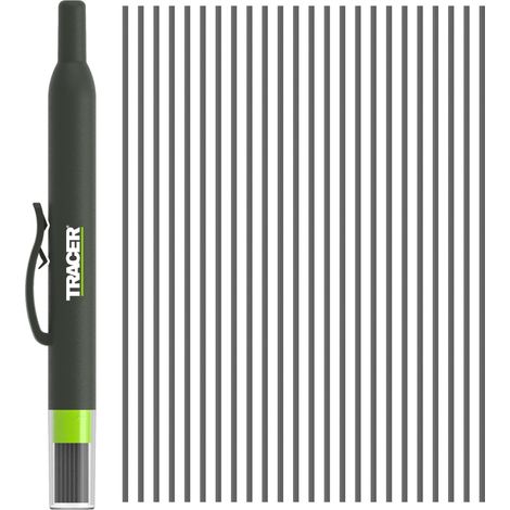 Tracer Pro Series - Set di mine di ricambio per matita di precisione, 24 x 1,3 mm, in grafite di precisione, set da 24 ricariche (1/5)