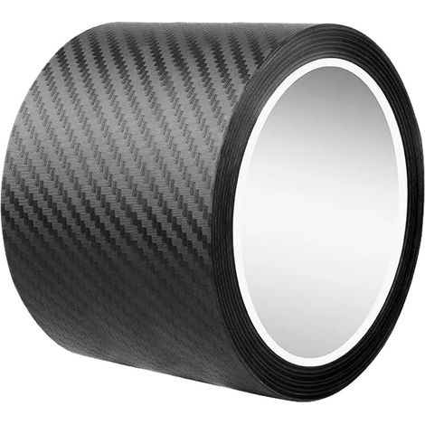 Cinta de carbono, lámina de carbono, umbrales protectores, postes de seguridad, 10 cm x 3 m