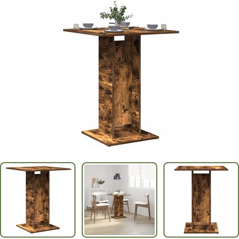 Bistrotisch Räuchereiche - Bistrotisch Räuchereiche 60x60x75 cm Holzwerkstoff (1/5)