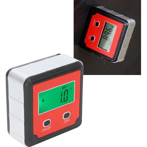 Wasserwaage, Neigungsmesser, digitaler Winkelmesser mit magnetischer Haftung (1/5)