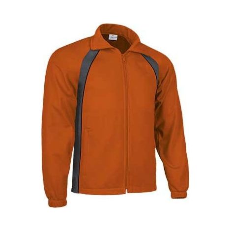 Chaqueta deportiva en colores combinados Tournament 4/5 niño Gris/Naranja/Negro