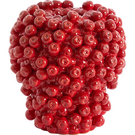 Light & Living BERRIES Vase Keramik Rot – Ø25,5x27 cm