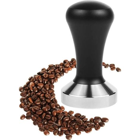 Tamper à Café Expresso 51mm Premium Avec Base Ondulée en Presse à Café Acier Inoxydable (1/4)