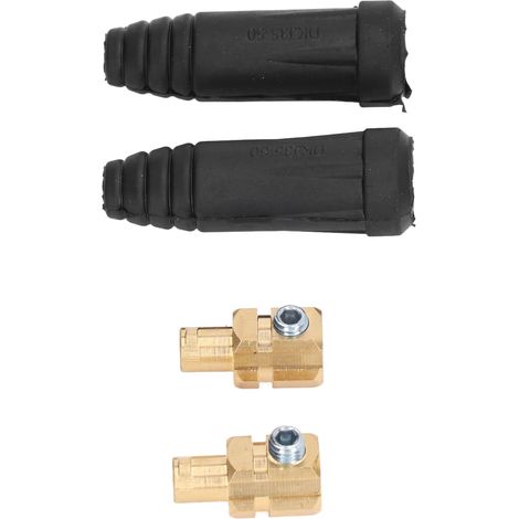 Connecteur rapide de soudure en caoutchouc et laiton, raccord étanche à l'huile pour poste à souder (1/5)
