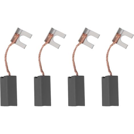 4 x Kohlebürsten, kompatibel mit Eibenstock MXT 110 B und Automix 11502 (6,35 x 10 x 17 mm), Ersatzteilset für Elektrowerkzeuge