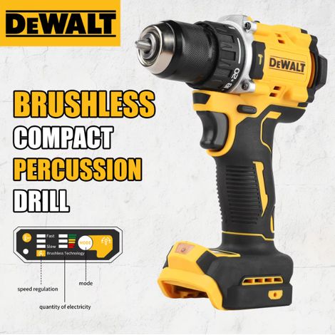 DEWALT DCD805 Perceuse visseuse à percussion sans fil 18V XR Brushless, 90Nm, machine seule, sans batterie ni chargeur (1/5)