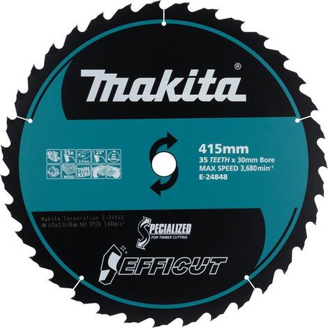 Makita E-24848 Efficut T.C.T Saw Blade 415 x 30mm x 35T MAKE24848 (1/2)