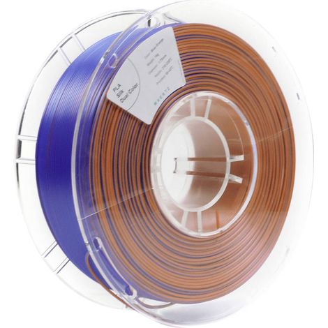 Maertz PMMA-1021-005 PMMA-1021-005 Filament PLA soie aspect soyeux 1.75 mm 1000 g bleu, orange 1 pc(s) (1/5)