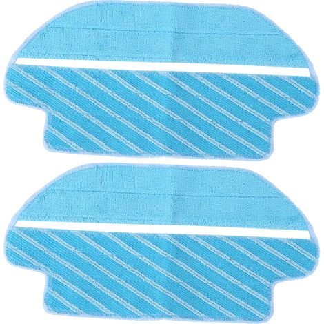 Chiffons de vadrouille pour Conga 3490 – Lot de 2, microfibre absorbante 29x14,5 cm, lavables et réutilisables, nettoyage efficace sols durs (1/5)