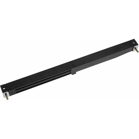 Glissière amortie pour porte de grange, mécanisme de fermeture douce, accessoire de rail coulissant en bois, kit de montage (1/5)