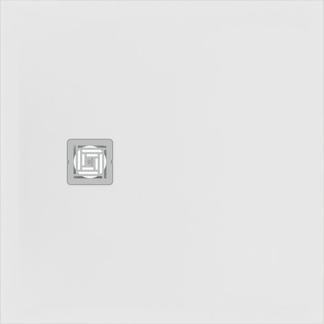 Ideal Standard Ultra Flat S + Quadrat-Brausewanne 90 x 90 cm, Ablaufposition: seitlich 25 cm (1/5)