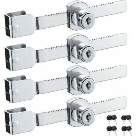 Wandmontierter Besenhalter, Mopphalter für Bad, Küche, Büro, Garten, Garage – 6-teilig, Schwarz (1/5)
