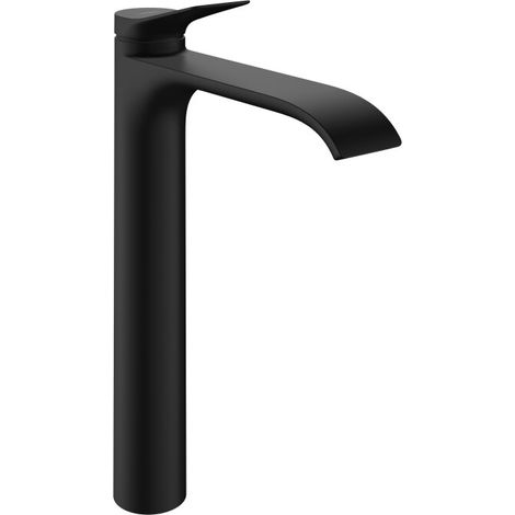 Hansgrohe Vivenis - Mitigeur de lavabo avec bonde, EcoSmart, CoolStart, noir mat 75044670 (1/2)