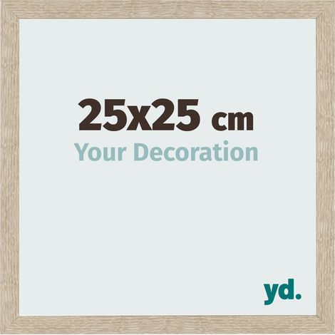yd. - Cadre photo 25x25 - Chene Sonoma - MDF - Bologna (1/5)