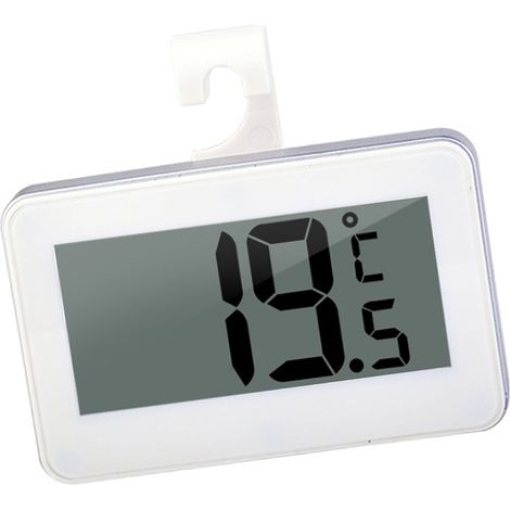 Thermomètre numérique pour congélateur, mini thermomètre sensible et économe en énergie pour réfrigérateur et chambre froide, idéal pour la maison. Blanc, mini thermomètre de réfrigérateur à économie (1/5)