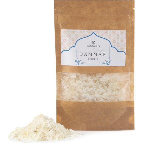 Incienso natural Yasmeen Dammar - resina, 60 g (1/2)