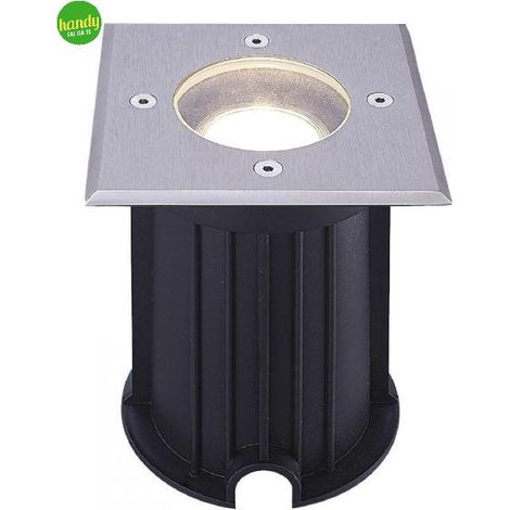 Faro Carrabile Quadro Pavimento Green Light GU10 Brionne