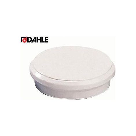 DAHLE Magnet DAHLE 24mm 0,3kg weiß 10 St./Pack. DAHLE 24mm 0,3kg weiß 10 St./Pack. (1/2)
