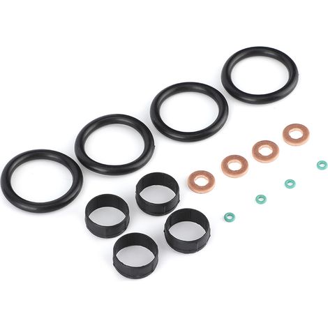 Kit de joints toriques d'injecteurs de carburant (remplacement 198196) compatible avec Citroën Nemo Xsara C1 C2 C3 (1/5)