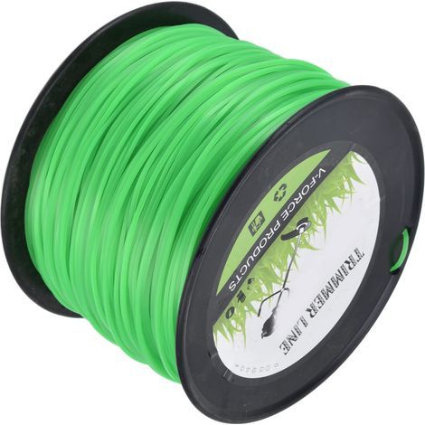 Bobine de Rechange pour Fil de Tondeuse, 2,0 Mm 372 Mètres de Fil de Tondeuse à Gazon Cordon Vert pour Husqvarna pour Ryobi pour STIHL (1/5)