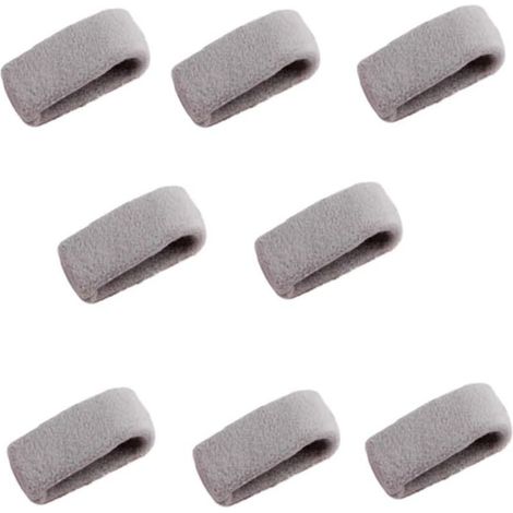 Lot de 8 Clips de Couette antidérapants améliorés pour Maintenir la Couette en Place, Support de Fixation sans épingles (Gris) (1/4)
