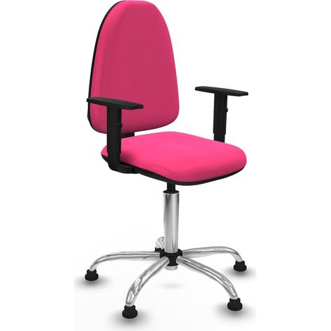 Piqueras y Crespo B1D05RT Silla de Oficina Rosa Cómoda (1/3)
