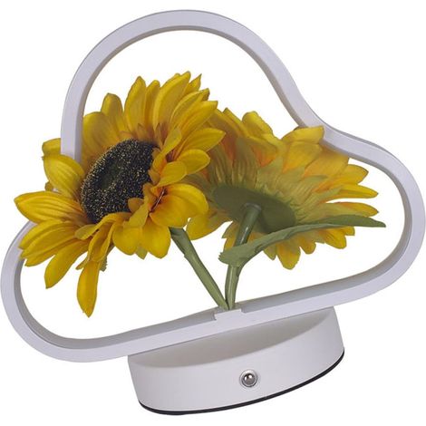 Veilleuse tactile au design unique en forme de fleur (1/5)