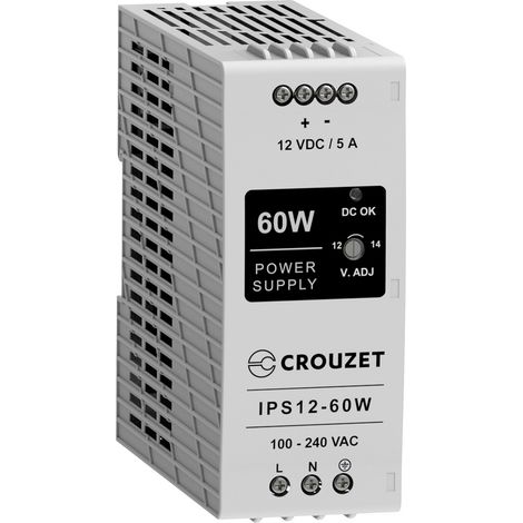 Crouzet 89452061 Industrienetzteil 12 V 5 A 60 W Inhalt 1 St.