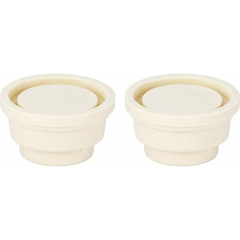 2 Pièces Butoirs en Caoutchouc pour Échelle Piscine Tampons Antidérapant pour Enterrée Echelle Piscine,Bouchon Rechange pour Plupart des Echelles Pool Accessoires Contre Les Chocs (1/5)