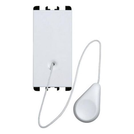 Urmet Simon Nea Pulsante a tirante 1,5 m 1 modulo 1P NO 10A bianco - 10118.B